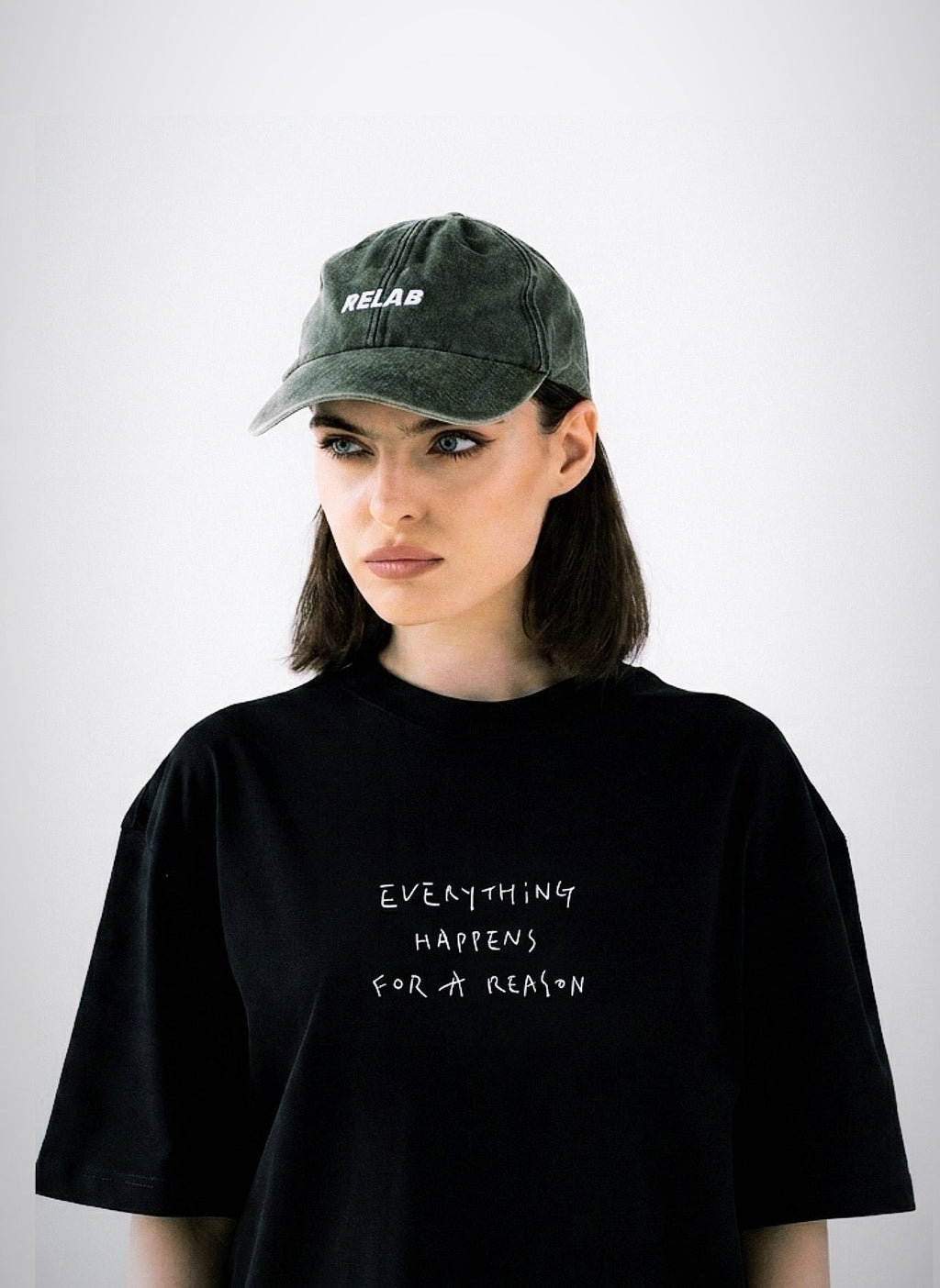 Everything black summer t-shirt - b3
