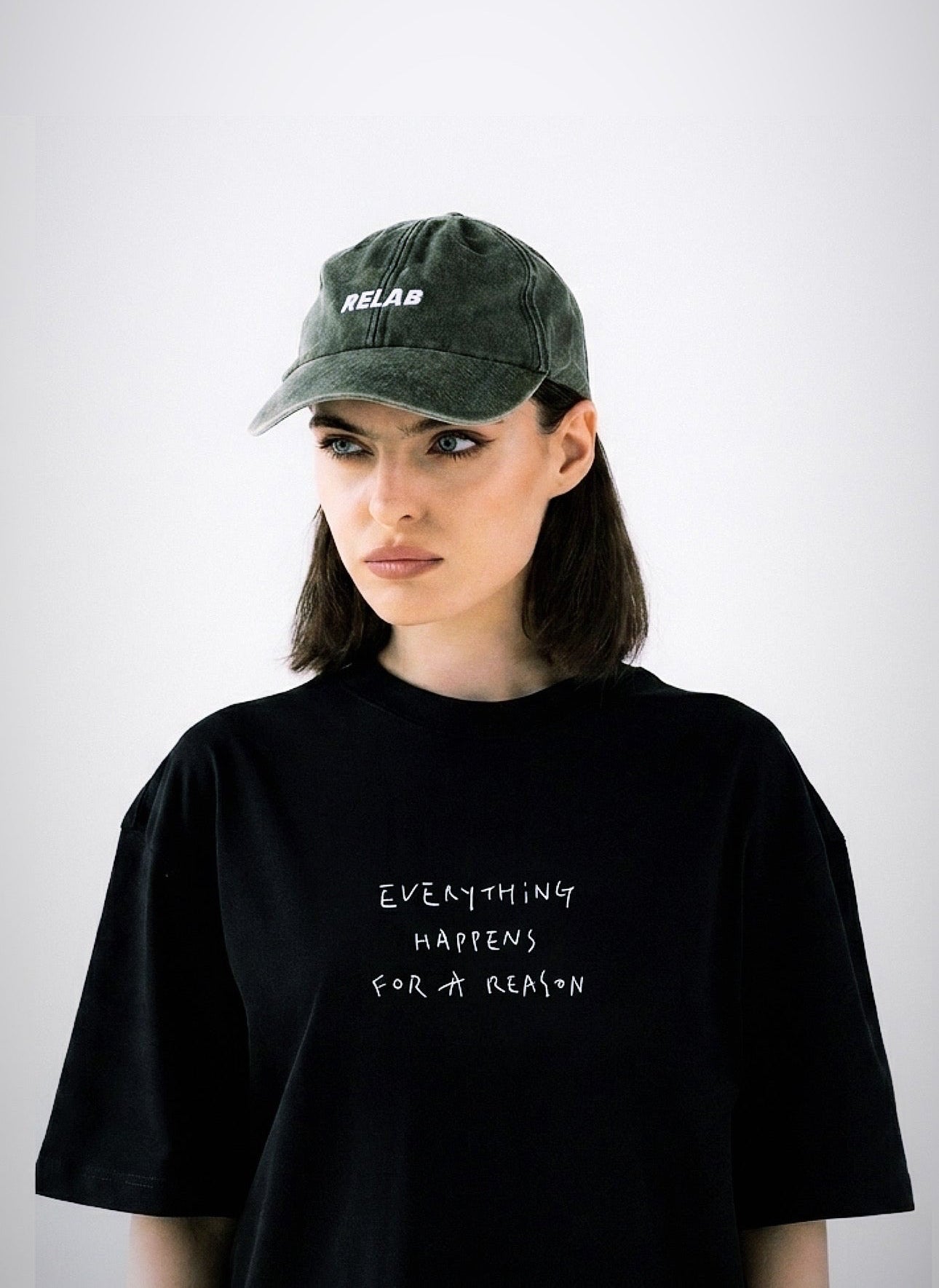 Everything black summer t-shirt - b3