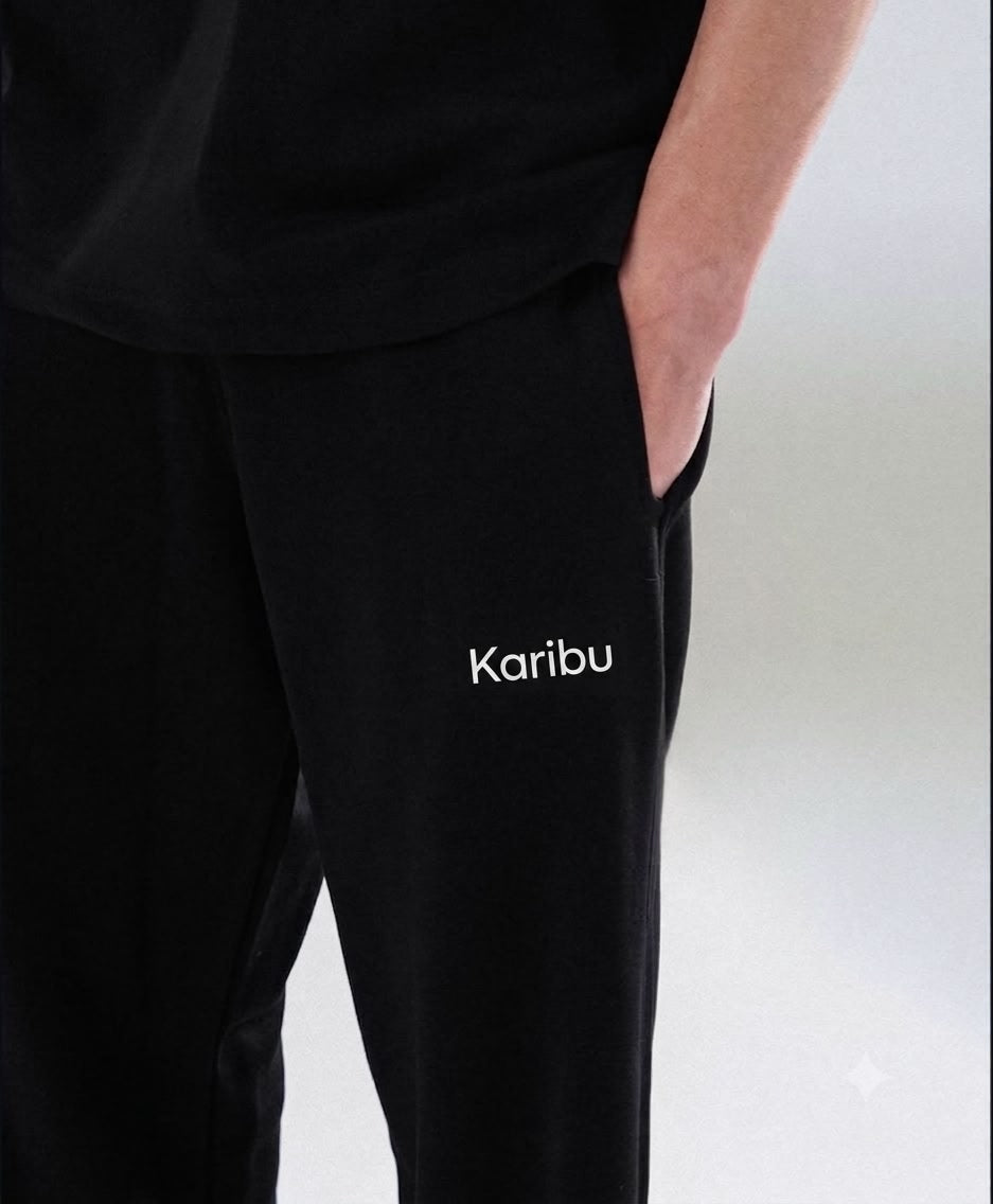 KARIBU BLACK - SWEATPANTS