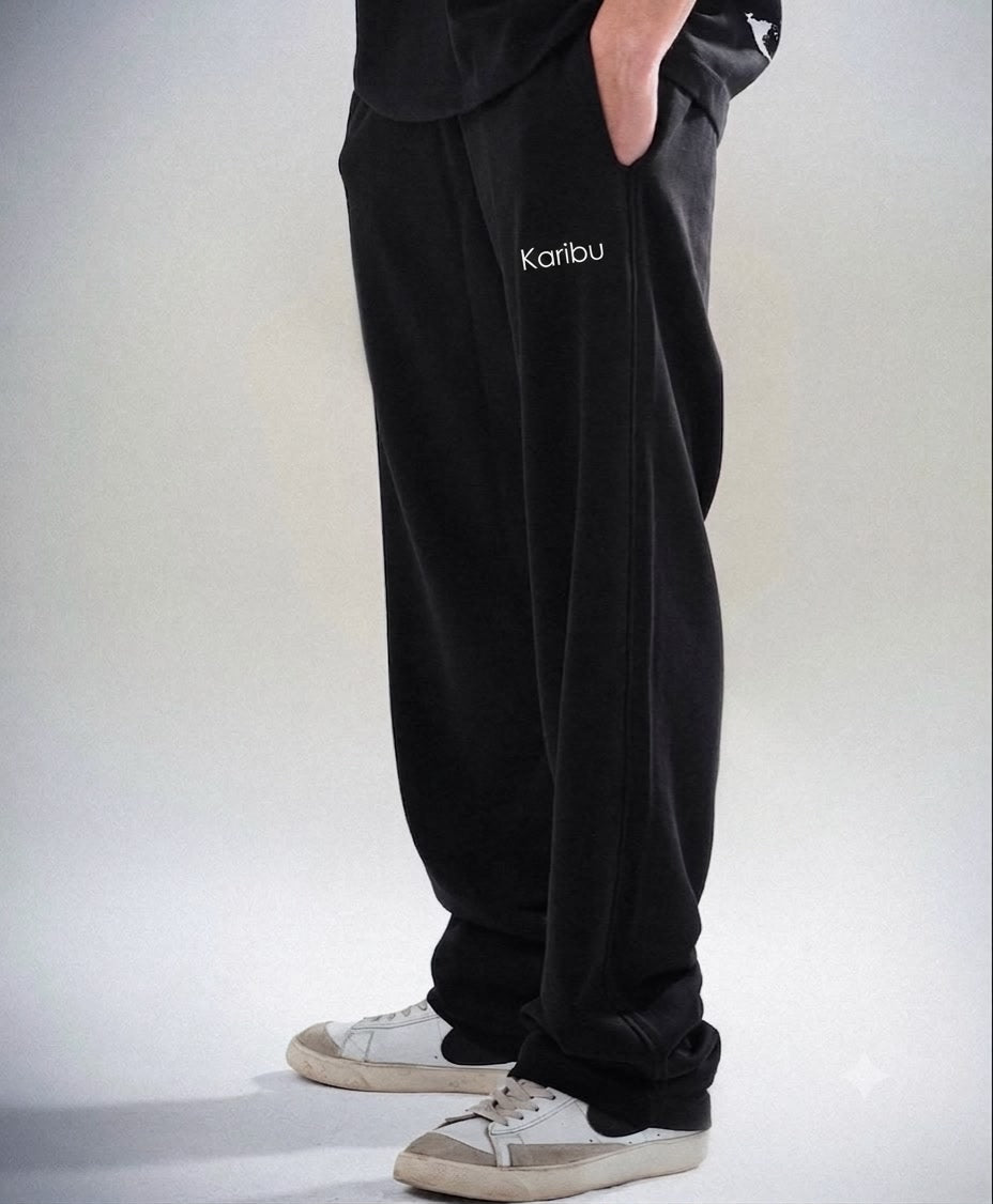 KARIBU BLACK - SWEATPANTS