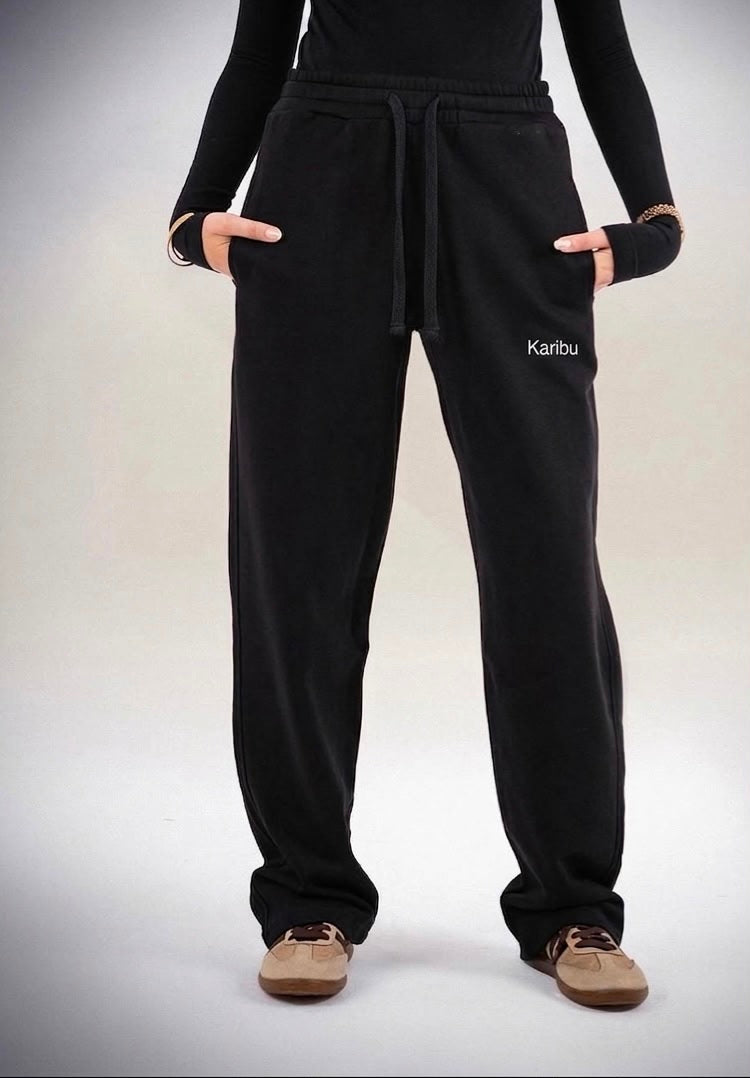 KARIBU BLACK - SWEATPANTS
