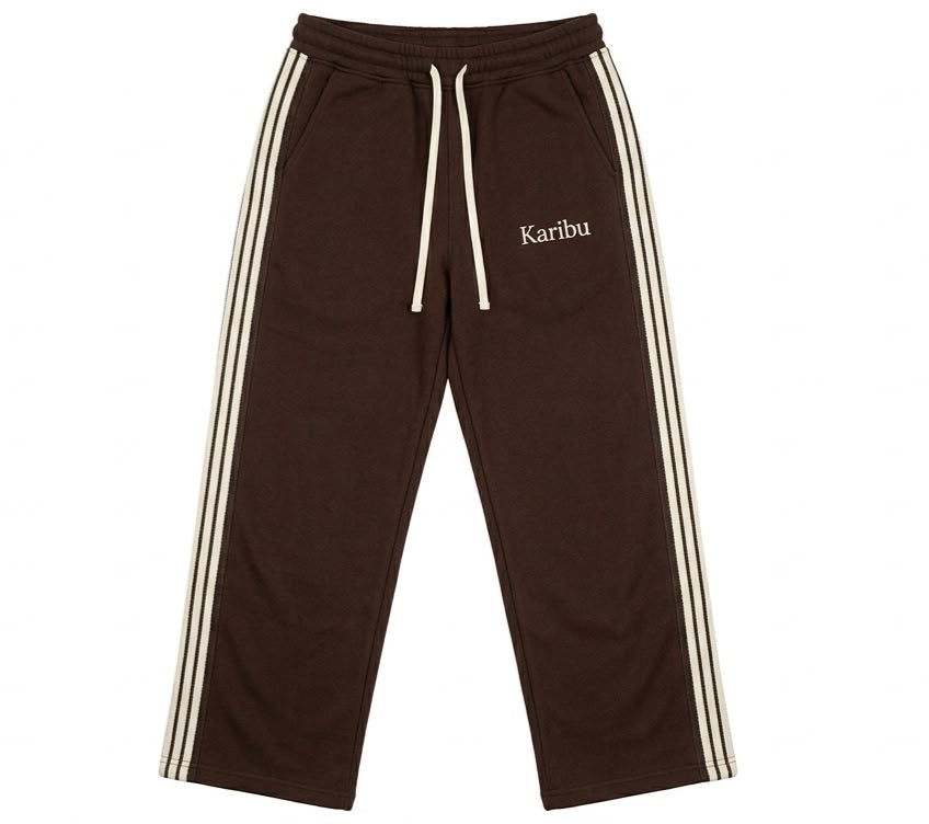 KARIBU SWEATPANTS - BROWN\PIPING