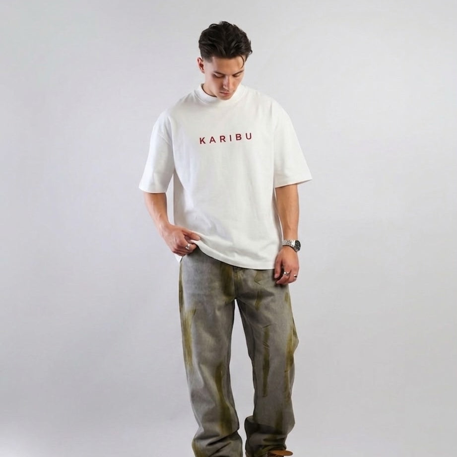 White Karibu T-Shirt