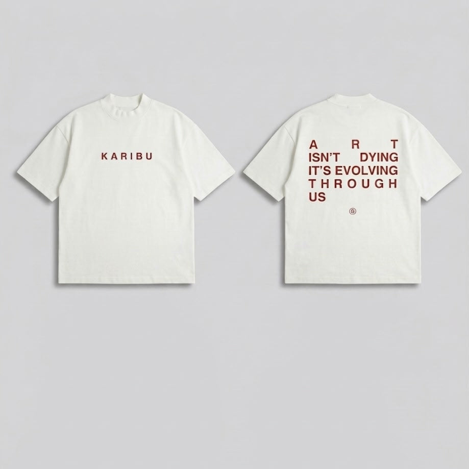 White Karibu T-Shirt