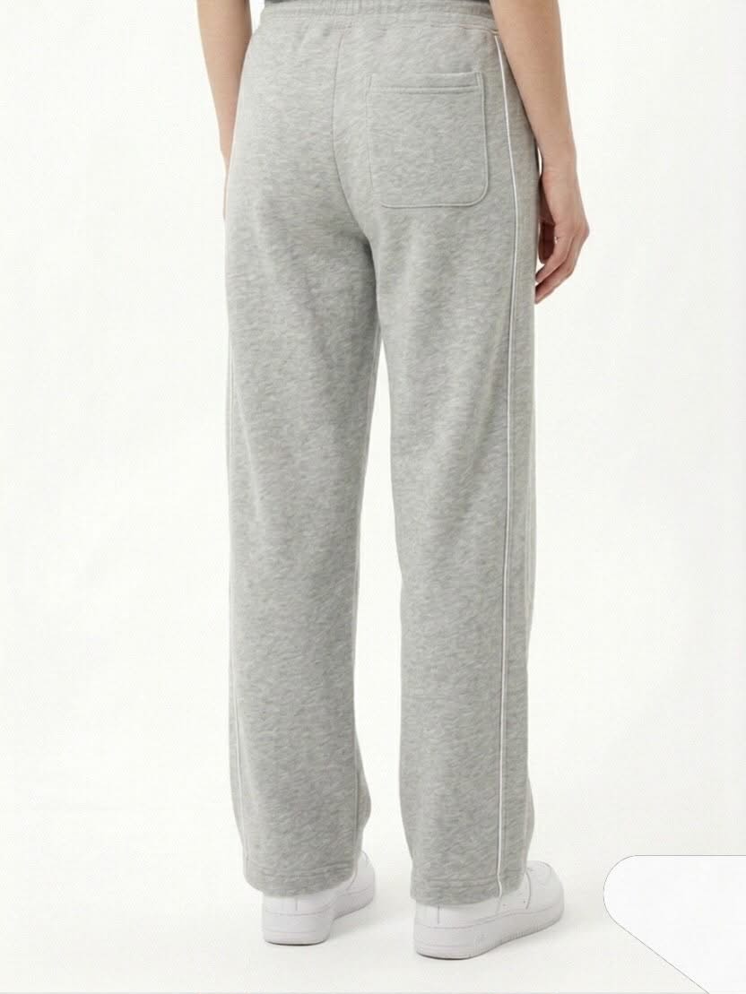 KARIBU SWEATPANTS - GRAY\WHITE STRIPES